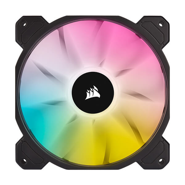 Corsair iCUE SP140 RGB Elite Cabinet Fan With Lighting Node Core (Dual Pack)